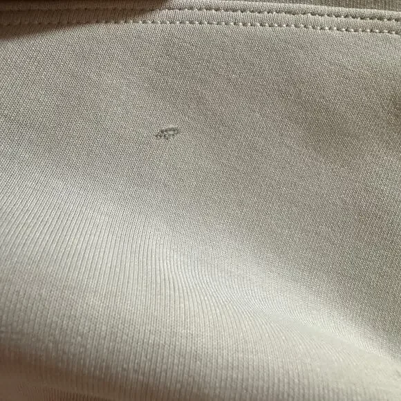 Lululemon Softstreme Perfectly Oversized Cropped Crew White Opal - Picture 8 of 9